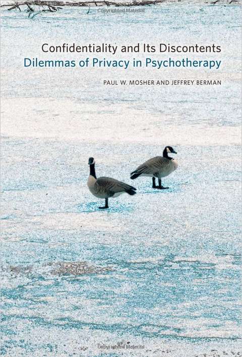 Confidentiality and Its Discontents cover